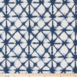 Shibori Print Fabric Remnant