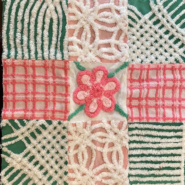 Chenille Pillow - Etsy
