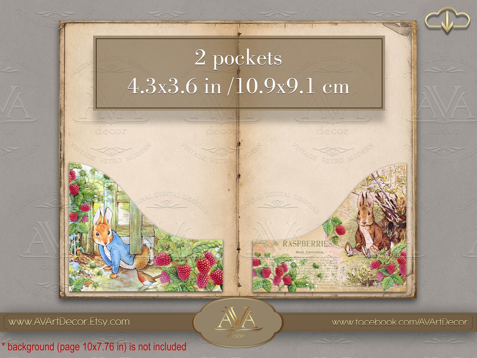 Beatrix Potter Journal Pockets Peter Rabbits Summer Journal Etsy