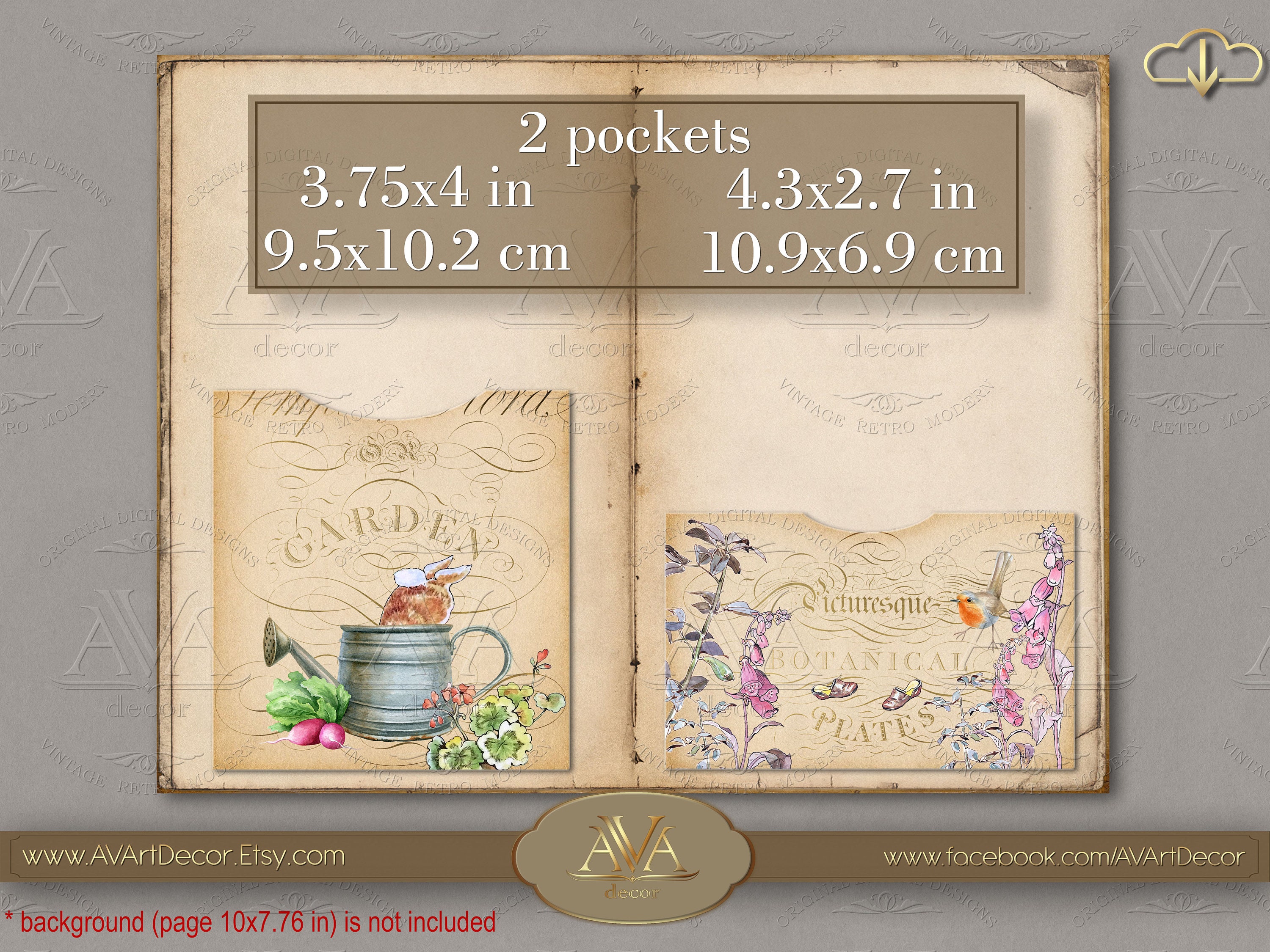 Beatrix Potter Journal Pockets Peter Rabbit Garden Journal Etsy