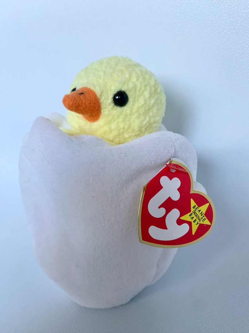 Vintage Rare TY Eggbert Beanie Baby Collectible With Errors - Etsy