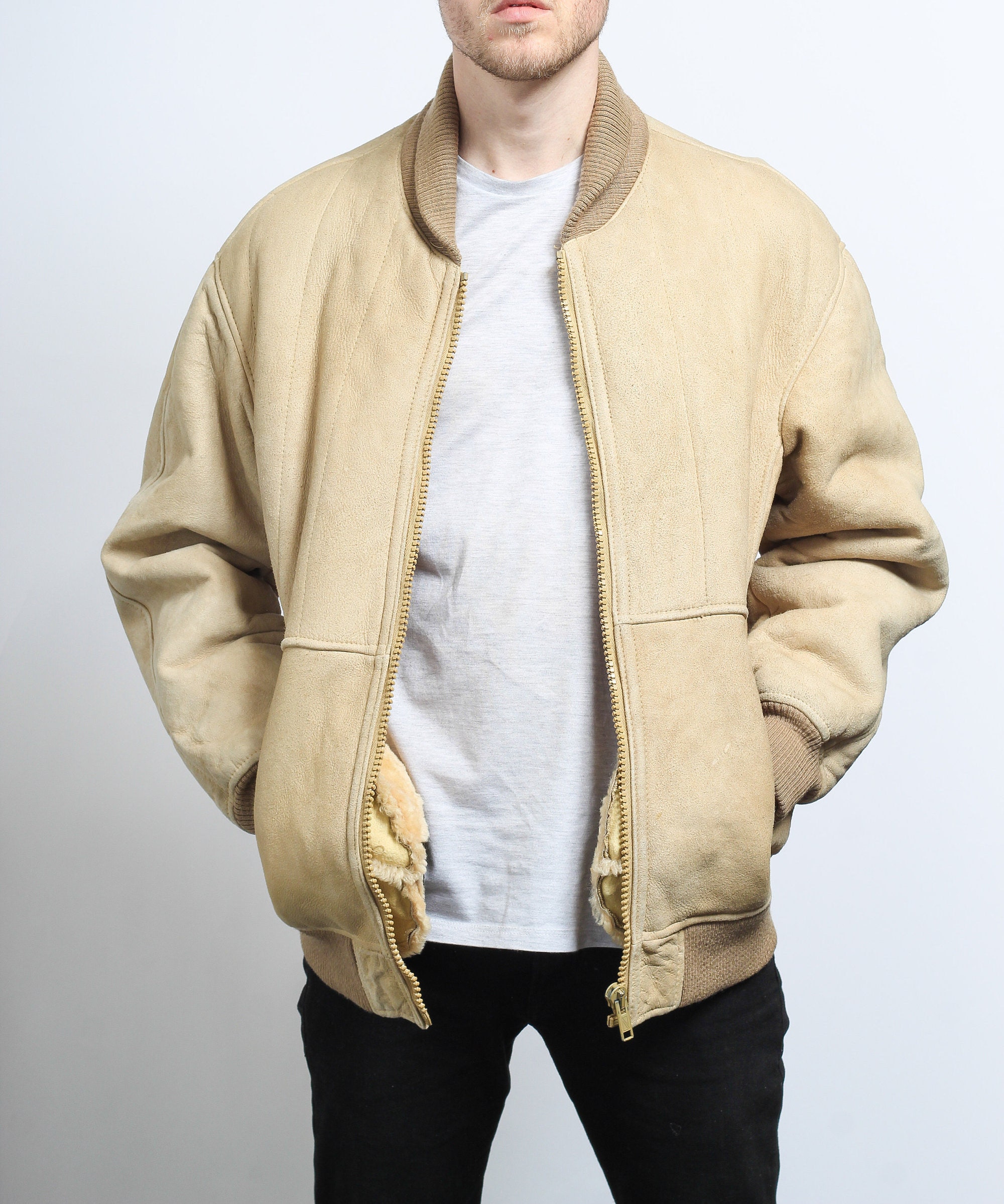 aviator jacket size 22