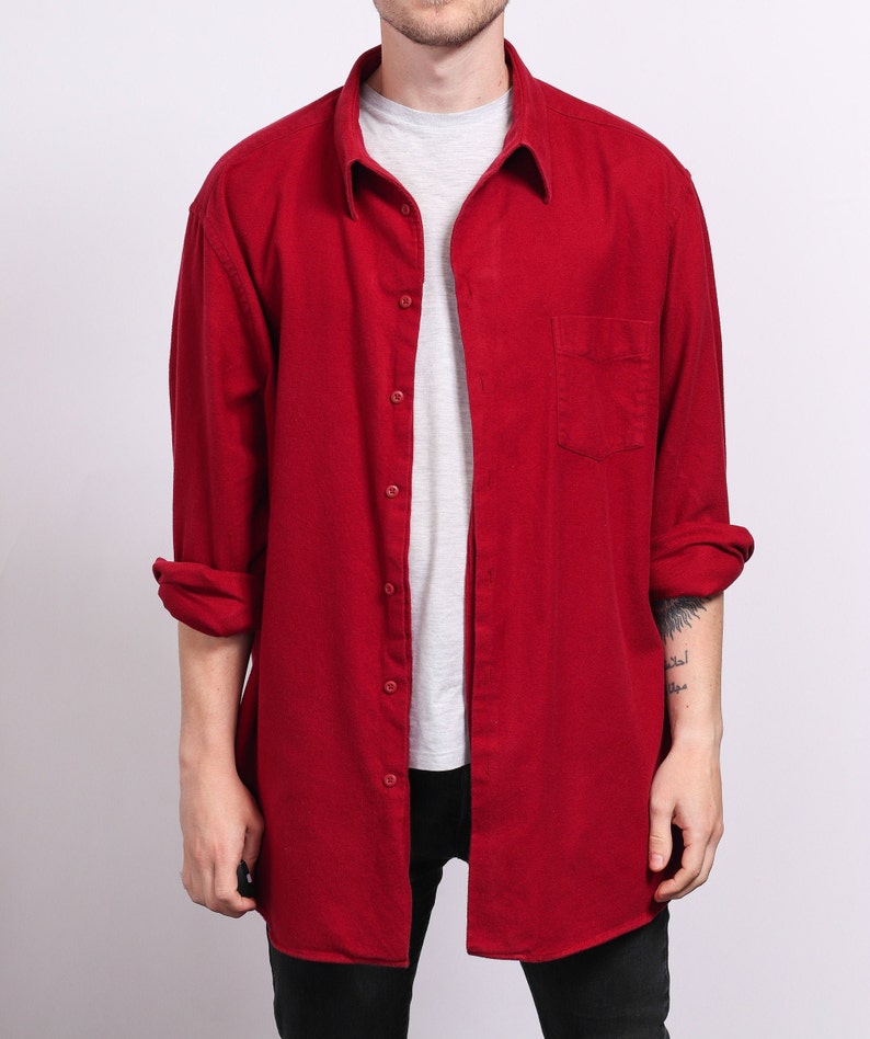 Mens Vintage Cotton Shirt