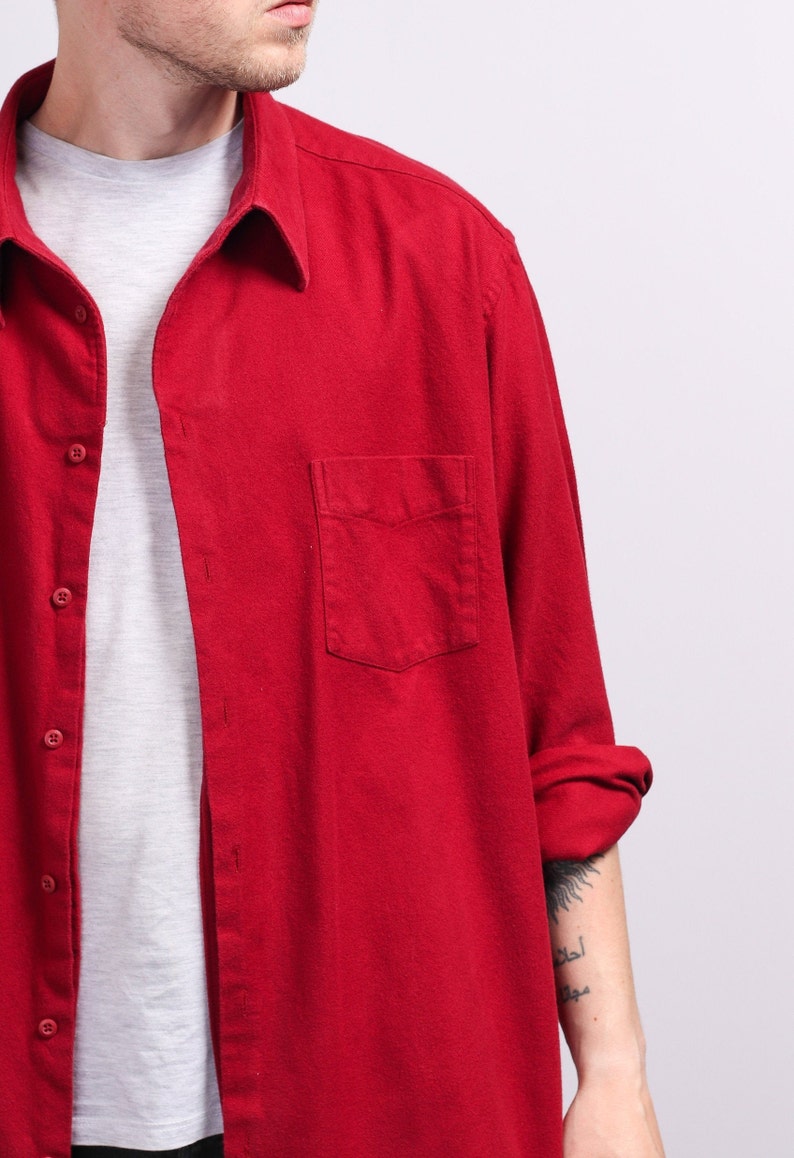 Mens Vintage Cotton Shirt