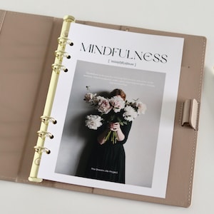 Painéis de planejadores de 2 lados para impressão, A5, A6, bolso, meia carta, HP Classic, HP Mini, PW, acessórios para planejadores, inserções para planejadores, 7 tamanhos