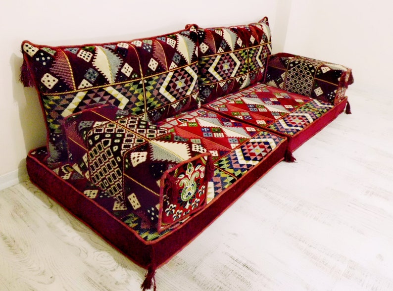 Orientalische Sitzecken Arabic Floor Seating CushionsArabic | Etsy