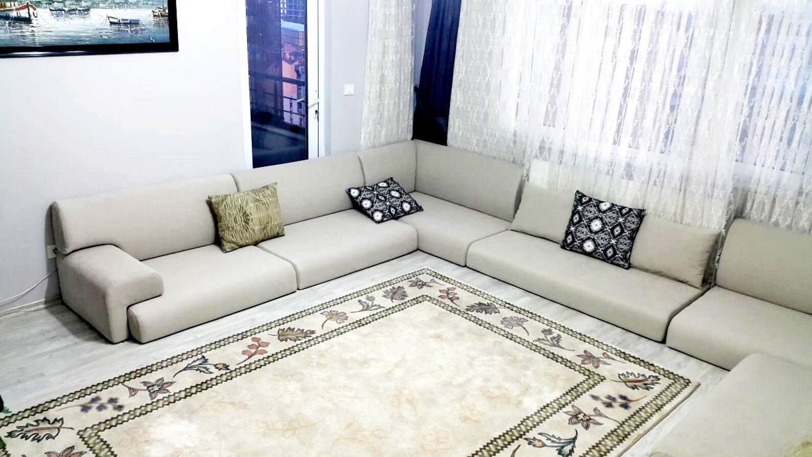 720 cm U shaped arabic majlis arabic floor seating arabic Etsy