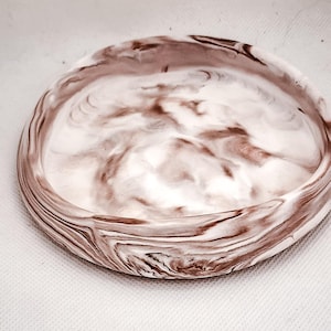 Biologische onregelmatige snuisterijschaal / handgemaakt