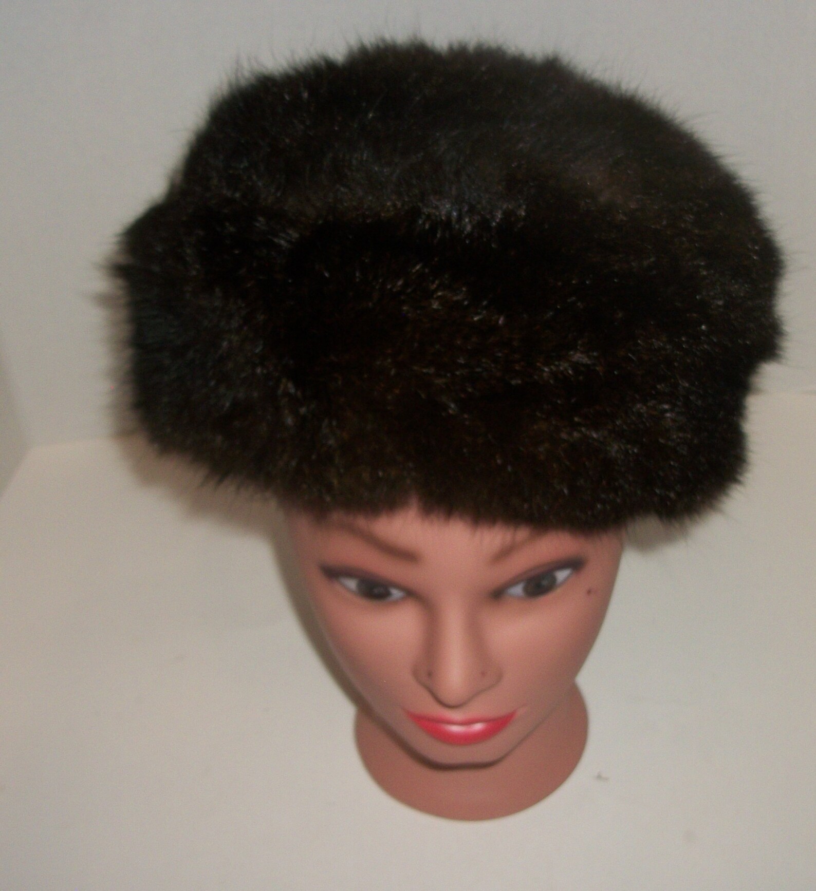 Vintage Saks Fifth Ave Brown Fur Dr. Zhivago Pillbox Hat Etsy