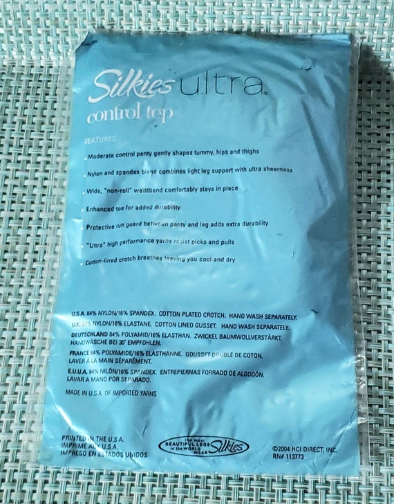 NOS Vtg Silkies Ultra Control Top 