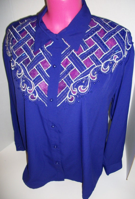 1980's/1990's Ben Marc International Woman's Purpl