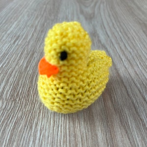 Hand knitted Easter egg creme egg chick cover, great Easter gift