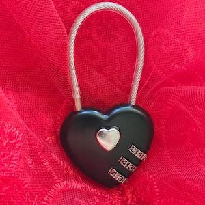 Heart Combination Padlocks