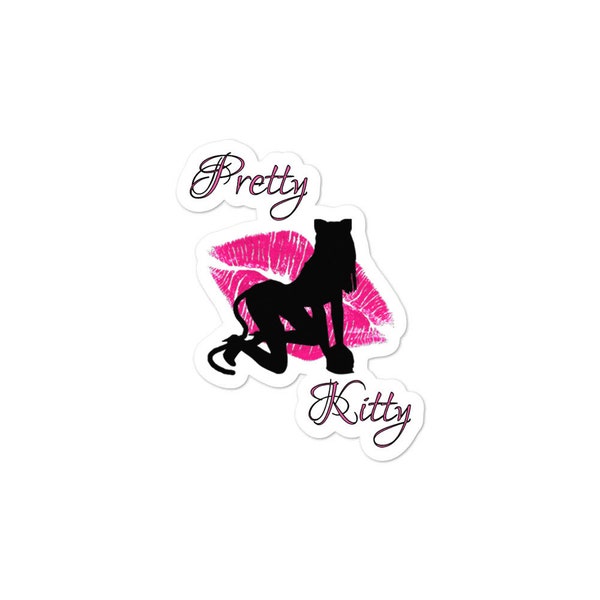 Kitten Pride - Pretty Kitty - Bubble-free stickers