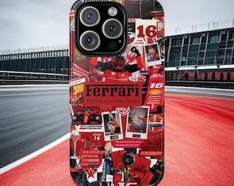 Custodia rigida per telefono Ferrari Formula 1 F1 per iPhone 7 8 Plus 11 12 13 14 15 16 Pro Mini Max, X, XR, XS SE, estetica carina