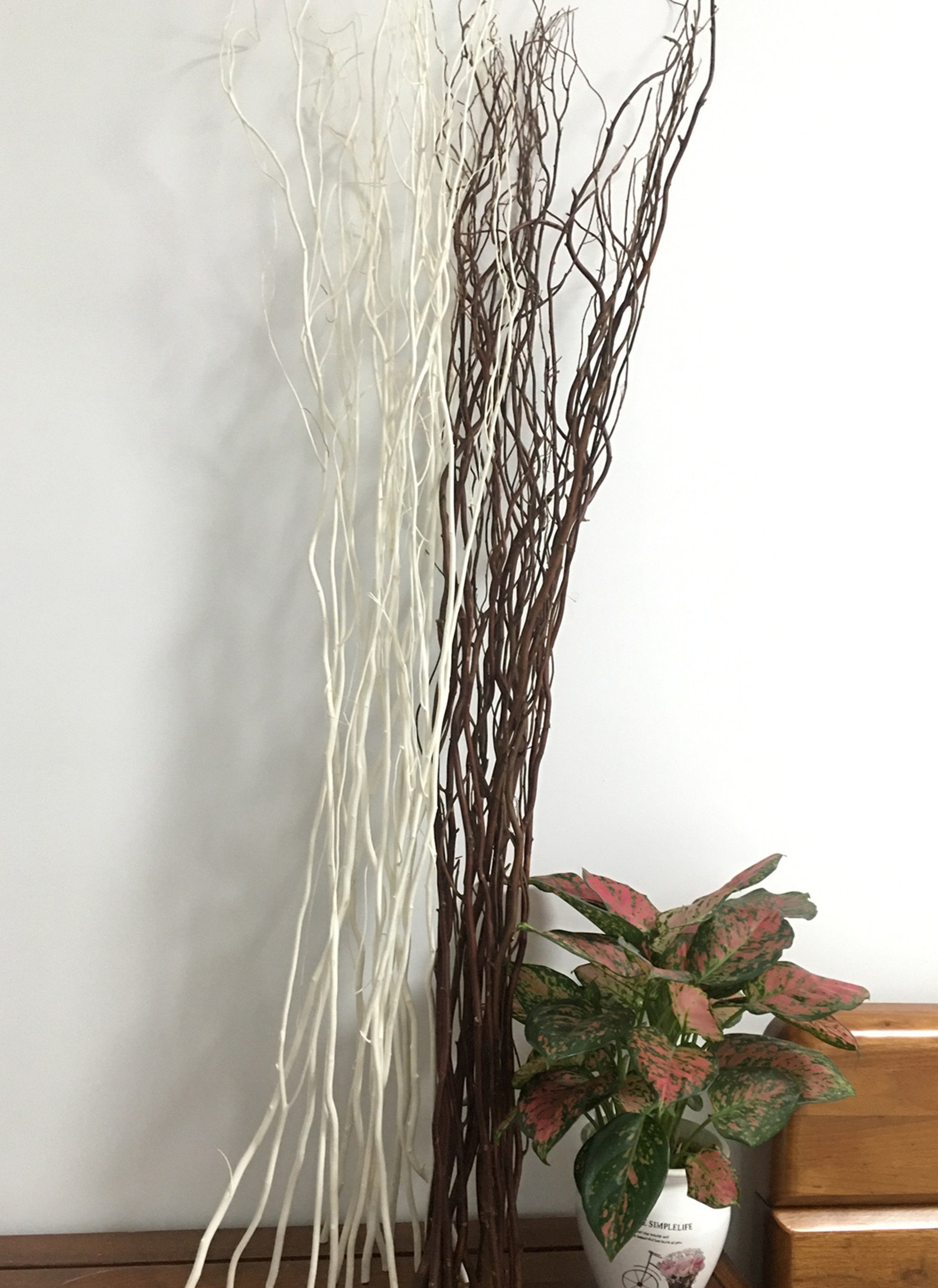 15 dried willow branches / dried branches dried flowers / Etsy