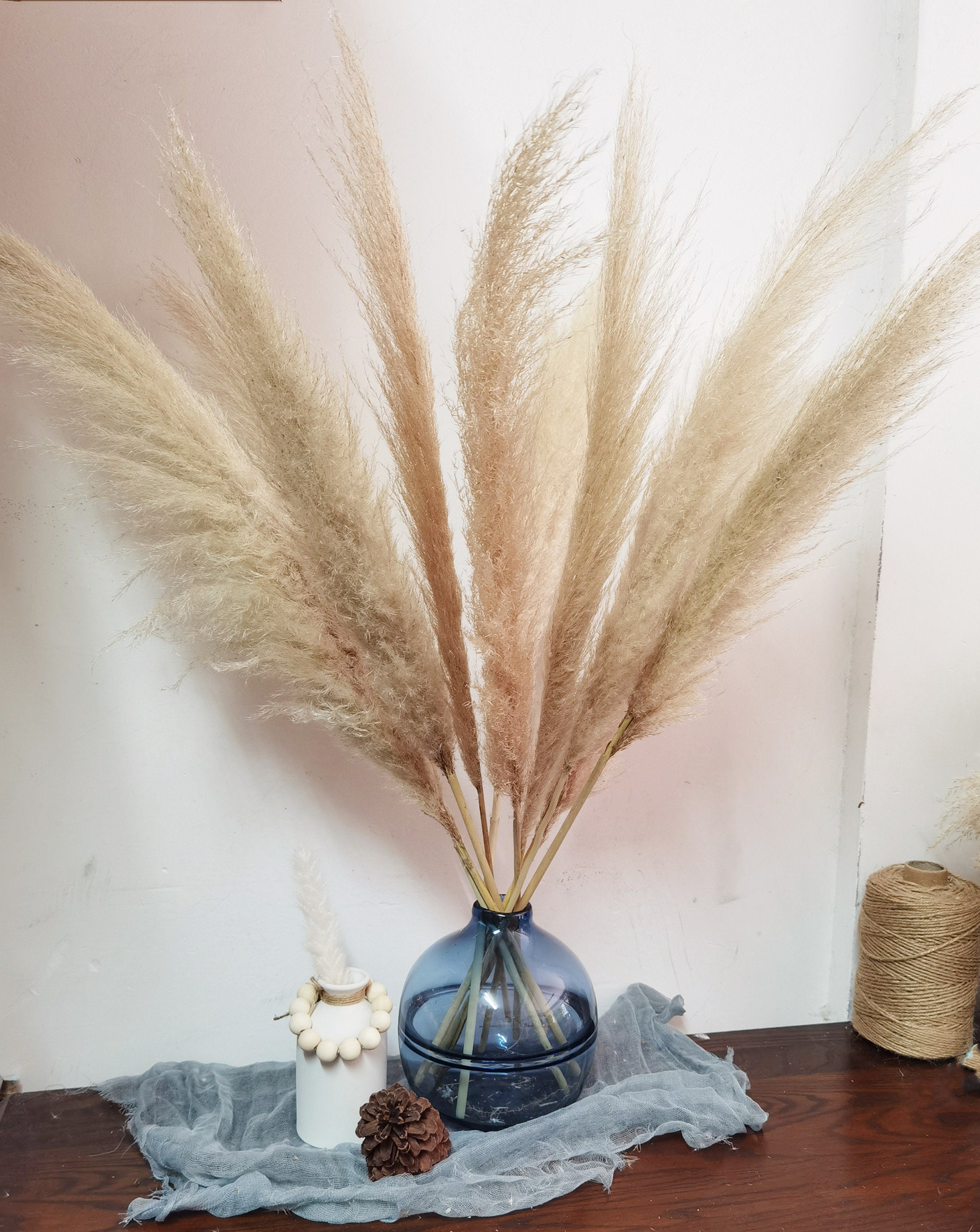 10stems large pampas grass/wedding arrangement/35 inches Etsy
