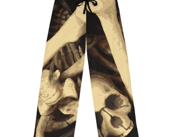 Caldron of bones. All Over Print Men's Pajama Pants