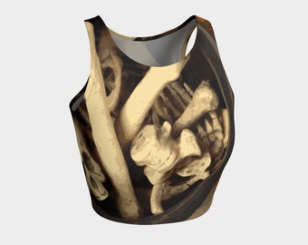 Caldron of bones Athletic Crop Top