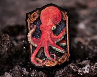 Broche / Pin's. Kraken.