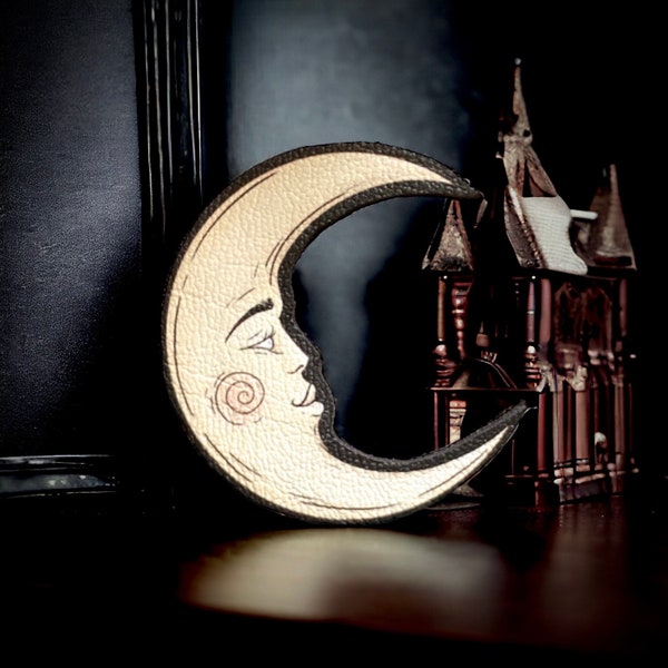 Broche. La Lune