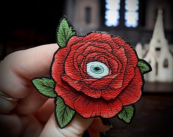 Broche. Rose