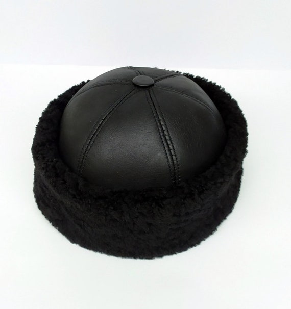 Men's Winter Hats UK - Fur & sheepskin premium hats for men