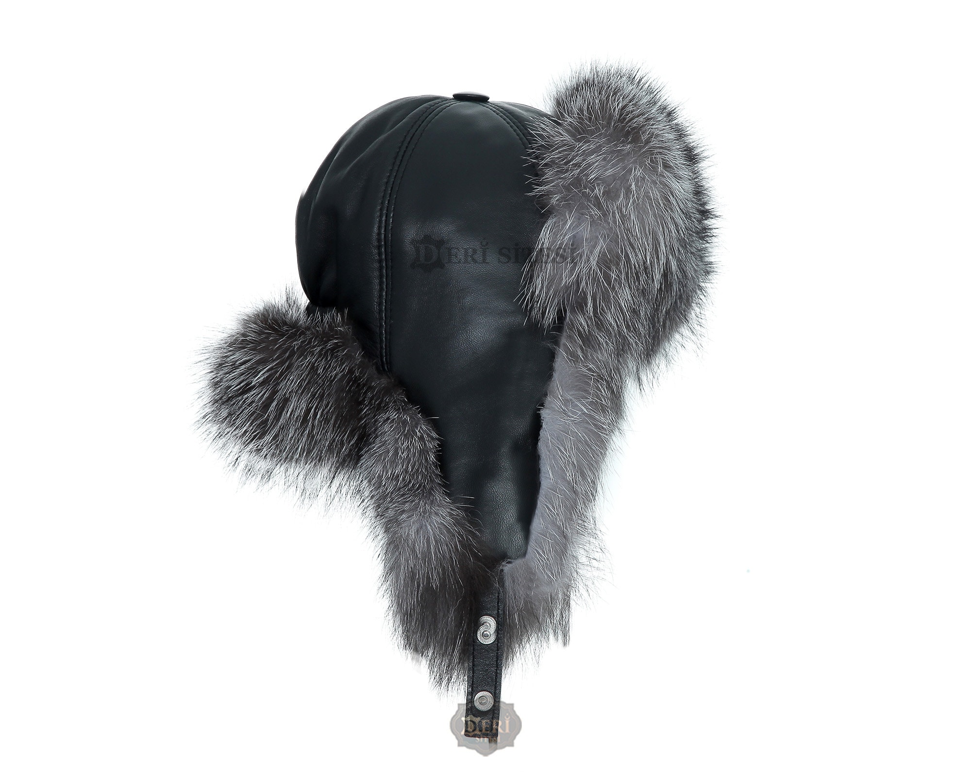 Fox Fur Ushanka Hat - Etsy Canada