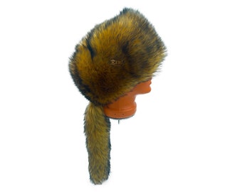 Mongolian Hat -Luxurious Faux Fur Wolf Hat | Stand Out & Stay Warm