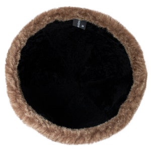 Men's Winter Fur Hat Shearling Sheepskin Winter Fur Beanie Hat Handmade Leather Hat Anatolian Hat XS S M L XL 2XL image 4