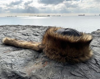Cappello da lupo in pelliccia sintetica – Berretto invernale