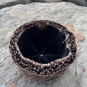 Shearling Sheepskin Hat - Genuine Leather Winter Fur Cap - Unisex, Handmade, and Luxurious - Warm Hat - Unique -Christmas Gift Ideas