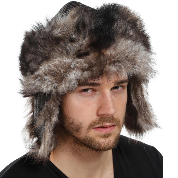 Mongolian Leather Hat Warm Hat Made 