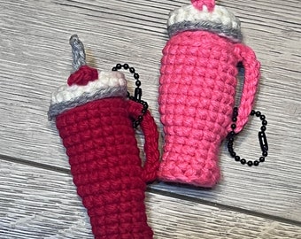 Crazy Cup Crochet Chapstick or Lighter Holder Pattern