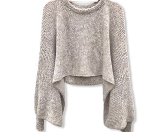 Knitting pattern for women&#39;s &quot;Poncho Sweater&quot; (German)