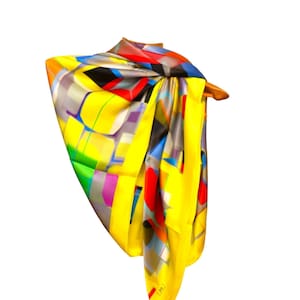 Silk Square Scarf 35