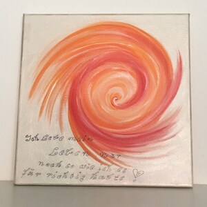 Acrylic painting, energy pictures, intuitive painting, force pictures