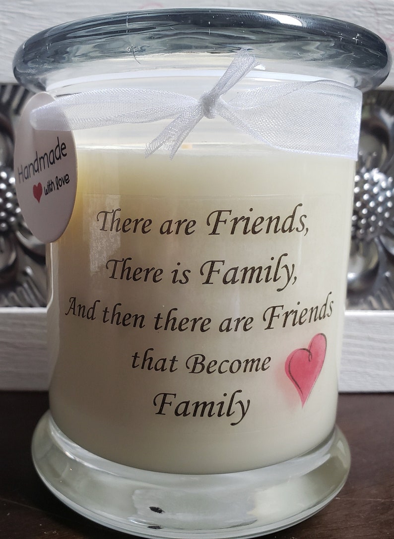 Friends That Family Soy 12 Oz Hand Poured Candle.candle Gifts