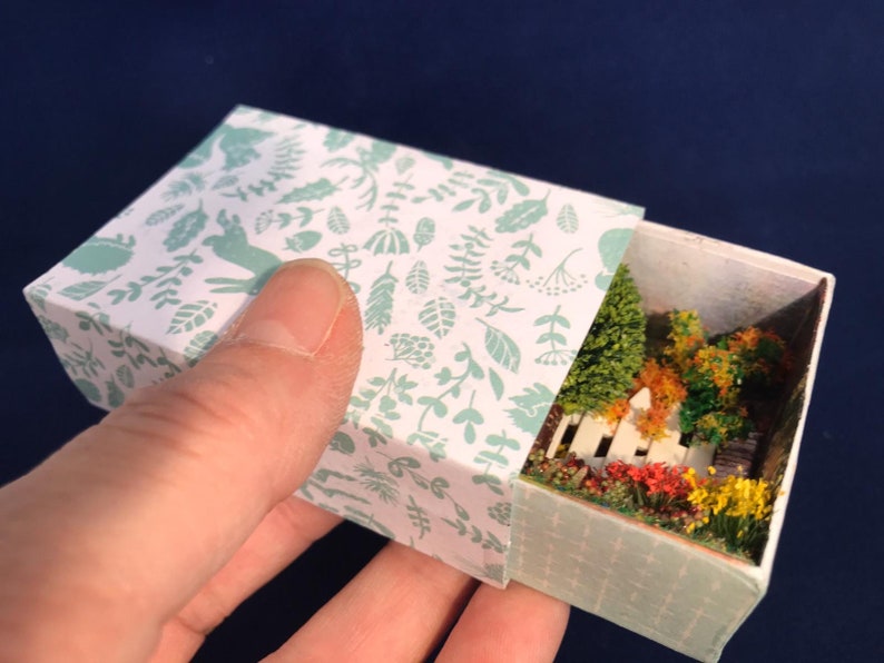 Miniature Forest Animals, Diorama Deer, Dollhouse Diorama, Micro