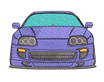 Toyota Supra MK4 disegno di ricamo