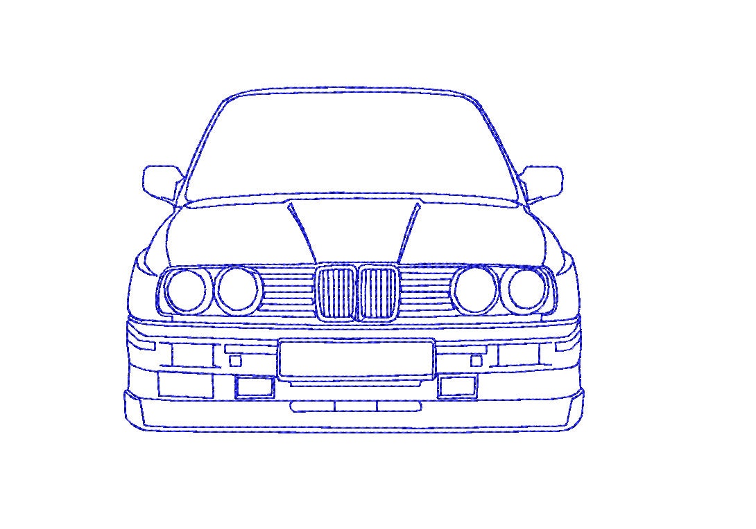 Bmw e30 dessin