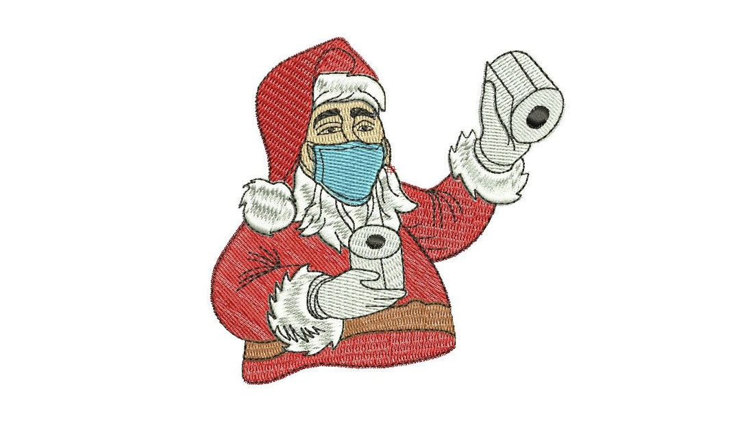 Embroidery Design Rocker Santa Santa Embroidery Design - Etsy