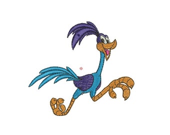 Diseño de bordado Road Runner