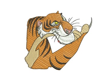 Diseño de bordado Shere Khan