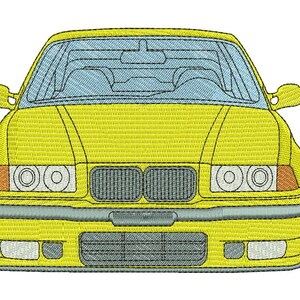 Nurburgring machine embroidery design