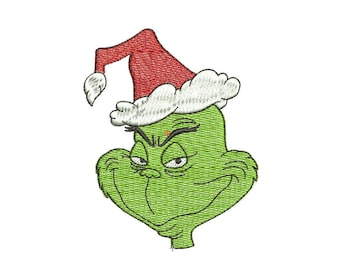 Grinch Stickdatei