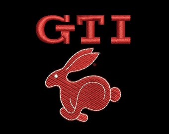 GTI embroidery design