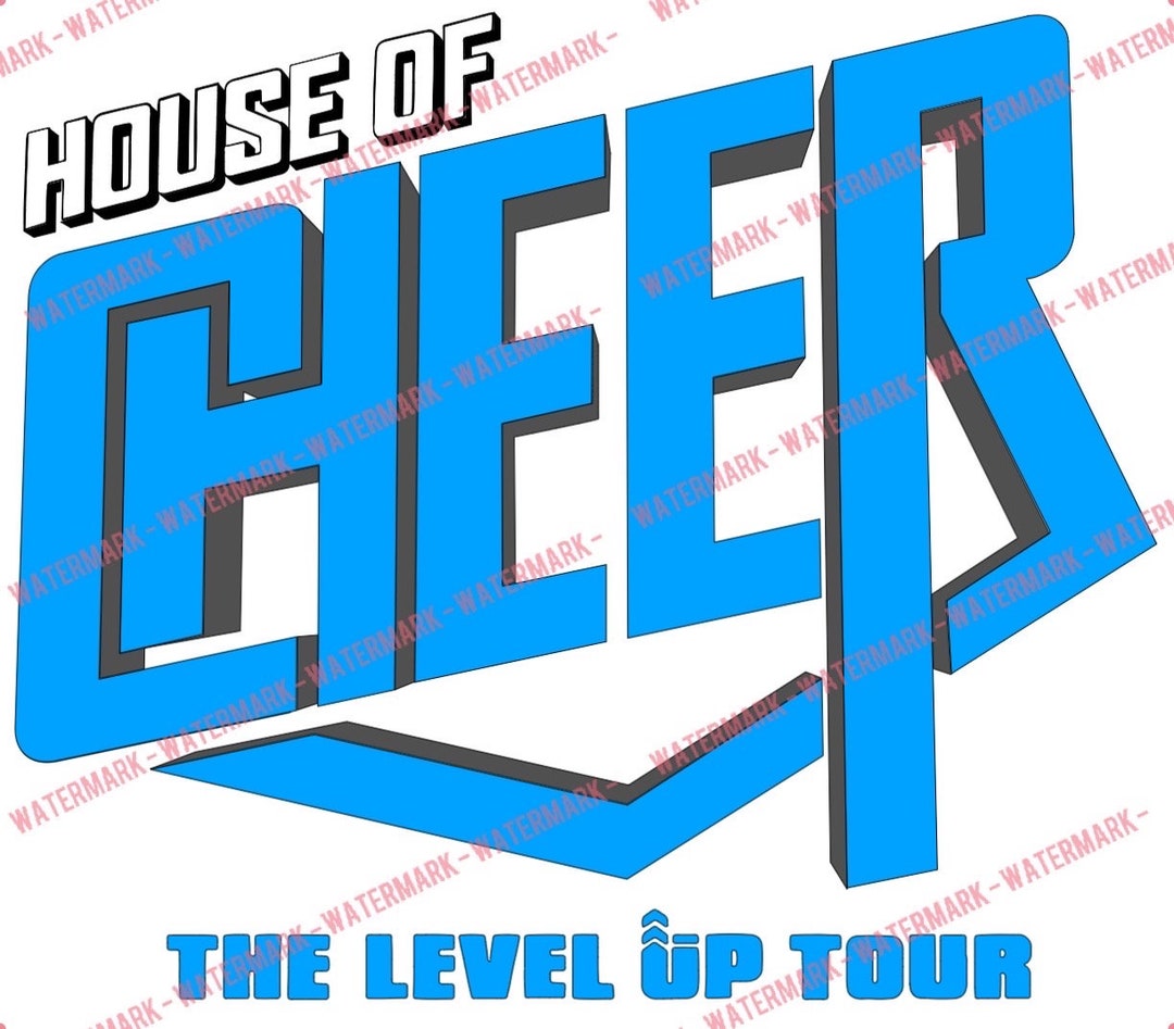 House of Cheer SVG FILE Level up Tour Etsy
