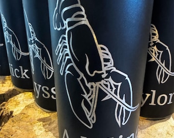32oz Personalized Laser Engraved Water Bottle – Stainless Steel Hydro Bottle