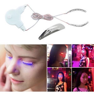 LED lashes party eye lashes, water proof image 6